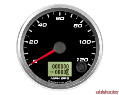 SpeedHut GPS Speedometer Gauge 120mph - GR338-GPS-01