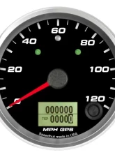 SpeedHut GPS Speedometer Gauge 120mph with Turn Signal and High Beam                                     - GR338-GPS-01T - Image 4