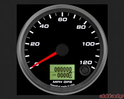 SpeedHut GPS Speedometer Gauge 120mph - GR338-GPS-01