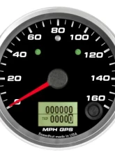 SpeedHut GPS Speedometer Gauge 160mph | with Turn Signal and High Beam                                     - GR338-GPS-03T - Image 4