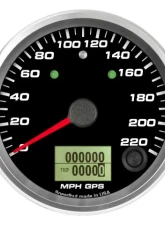 SpeedHut GPS Speedometer Gauge 220mph | with Turn Signal and High Beam                                     - GR338-GPS-07T - Image 4