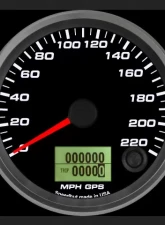 SpeedHut GPS Speedometer Gauge 220mph                                     - GR338-GPS-07 - Image 2