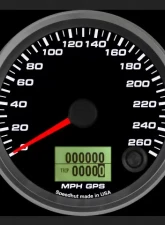 SpeedHut GPS Speedometer Gauge 260mph                                     - GR338-GPS-10 - Image 2