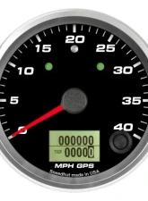 SpeedHut GPS Speedometer Gauge 40mph | with Turn Signal and High Beam                                     - GR338-GPS-12T - Image 4