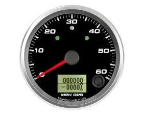 SpeedHut GPS Speedometer Gauge 60mph | with Turn Signal and High Beam