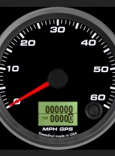 SpeedHut GPS Speedometer Gauge 60mph                                     - GR338-GPS-13 - Image 2