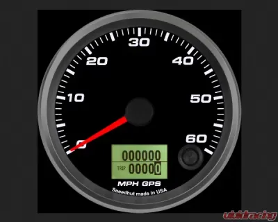 SpeedHut GPS Speedometer Gauge 60mph - GR338-GPS-13