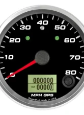 SpeedHut GPS Speedometer Gauge 80mph | with Turn Signal and High Beam                                     - GR338-GPS-14T - Image 4