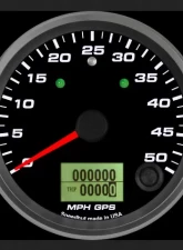SpeedHut GPS Speedometer Gauge 50mph | with Turn Signal and High Beam                                     - GR338-GPS-15T - Image 2