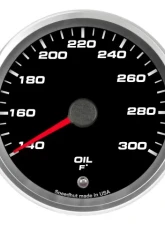 SpeedHut Oil Temp Gauge 140-300F with Warning                                     - GR338-OILT-01 - Image 4
