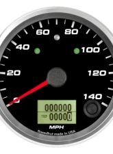 SpeedHut Speedometer Gauge 140mph Programmable | with Turn Signal and High Beam                                     - GR338-SPEEDO-02T - Image 5