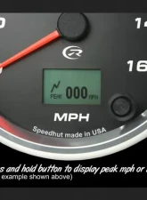 SpeedHut Speedometer Gauge 160mph Programmable | with Turn Signal and High Beam                                     - GR338-SPEEDO-03T - Image 3