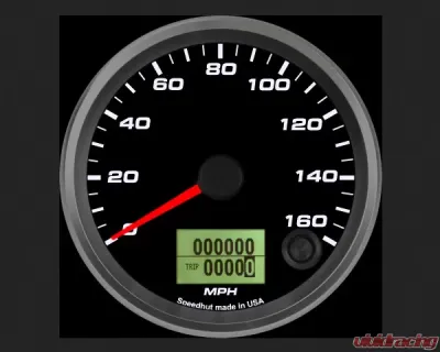 SpeedHut Speedometer Gauge 160mph Programmable - GR338-SPEEDO-03