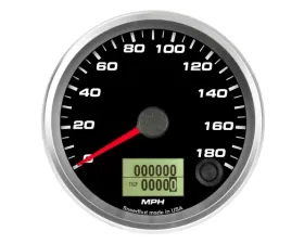 SpeedHut Speedometer Gauge 180mph Programmable