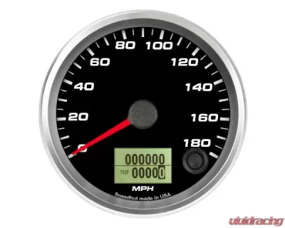 SpeedHut Speedometer Gauge 180mph Programmable - GR338-SPEEDO-04