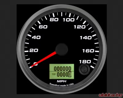 SpeedHut Speedometer Gauge 180mph Programmable - GR338-SPEEDO-04