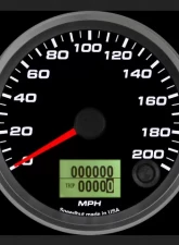 SpeedHut Speedometer Gauge 200mph Programmable                                     - GR338-SPEEDO-06 - Image 2