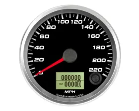 SpeedHut Speedometer Gauge 220mph Programmable