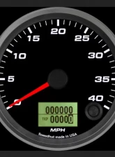 SpeedHut Speedometer Gauge 40mph Programmable                                     - GR338-SPEEDO-12 - Image 2