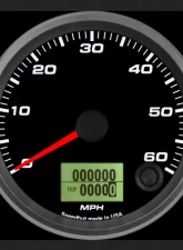SpeedHut Speedometer Gauge 60mph Programmable                                     - GR338-SPEEDO-13 - Image 2
