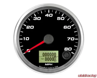 SpeedHut Speedometer Gauge 80mph Programmable - GR338-SPEEDO-14