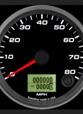 SpeedHut Speedometer Gauge 80mph Programmable                                     - GR338-SPEEDO-14 - Image 2