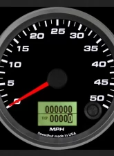 SpeedHut Speedometer Gauge 50mph Programmable                                     - GR338-SPEEDO-15 - Image 2