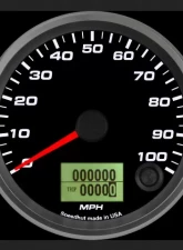 SpeedHut Speedometer Gauge 100mph Programmable                                     - GR338-SPEEDO-16 - Image 2