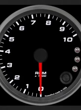 SpeedHut Tachometer Gauge 10K RPM Shift-light                                     - GR338-TACH-03 - Image 2