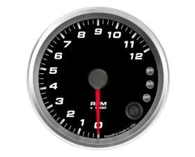 SpeedHut Tachometer Gauge 12K RPM Shift-light