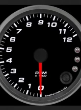SpeedHut Tachometer Gauge 12K RPM Shift-light                                     - GR338-TACH-04 - Image 2