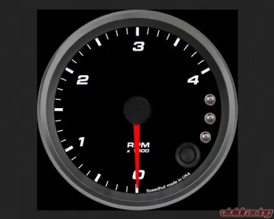 SpeedHut Tachometer Gauge 4K RPM Shift-light - GR338-TACH-06