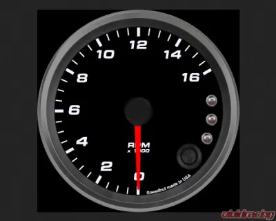 SpeedHut Tachometer Gauge 16K RPM Shift-light - GR338-TACH-07