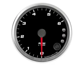 SpeedHut Diesel Tachometer Gauge 6K RPM Shift-light