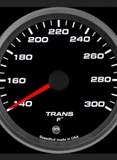 SpeedHut Trans Temp Gauge 140-300F with Warning                                     - GR338-TRNS-01 - Image 2