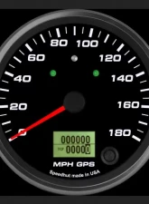 SpeedHut GPS Speedometer Gauge 180mph | with Turn Signal and High Beam                                     - GR4-GPS-05T - Image 2