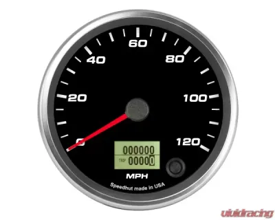 SpeedHut Speedometer Gauge 120mph Programmable - GR4-SPEEDO-01
