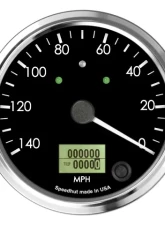 SpeedHut Speedometer Gauge 140mph Programmable Counter Clockwise with Turn Signals and High Beam                                     - GR4-SPEEDO-02T-CCW - Image 5