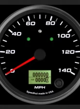 SpeedHut Speedometer Gauge 140mph Programmable | with Turn Signal and High Beam                                     - GR4-SPEEDO-02T - Image 2