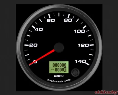 SpeedHut Speedometer Gauge 140mph Programmable - GR4-SPEEDO-02