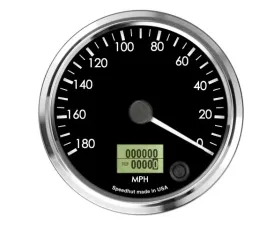 SpeedHut Speedometer Gauge 180mph Programmable | Counter Clockwise