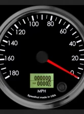 SpeedHut Speedometer Gauge 180mph Programmable | Counter Clockwise                                     - GR4-SPEEDO-05-CCW - Image 2