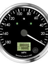 SpeedHut Speedometer Gauge 180mph Programmable Counter Clockwise with Turn Signals and High Beam                                     - GR4-SPEEDO-05T-CCW - Image 5