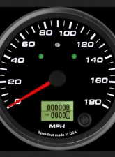 SpeedHut Speedometer Gauge 180mph Programmable | with Turn Signal and High Beam                                     - GR4-SPEEDO-05T - Image 2