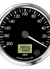 SpeedHut Speedometer Gauge 200mph Programmable | Counter Clockwise                                     - GR4-SPEEDO-06-CCW - Image 5