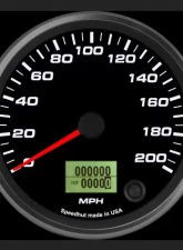 SpeedHut Speedometer Gauge 200mph Programmable                                     - GR4-SPEEDO-06 - Image 2