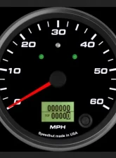 SpeedHut Speedometer Gauge 60mph Programmable | with Turn Signal and High Beam                                     - GR4-SPEEDO-13T - Image 2