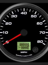 SpeedHut Speedometer Gauge 80mph Programmable                                     - GR4-SPEEDO-14 - Image 2