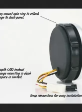 SpeedHut Speedometer Gauge 80mph Programmable                                     - GR4-SPEEDO-14 - Image 3