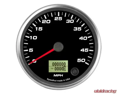 SpeedHut Speedometer Gauge 50mph Programmable - GR4-SPEEDO-20